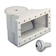 Skimmer piscine hors sol, grande ouverture, Blanc