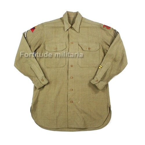 Chemise moutarde 90e division