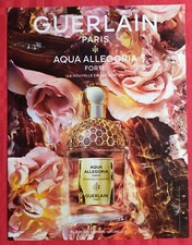 Publicité Papier - Aqua Allegoria Forte, Rosa Palissandro de Guerlain de 2023