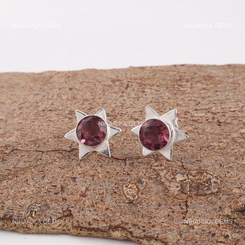 Argent sterling rhodolite - sterling,