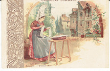 CARTE PUBLICITAIRE CHOCOLAT