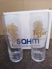 6 verres bière tiger tigre 25cl no Grimbergen affligem