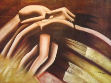 Peinture Oil Grande Des Corps