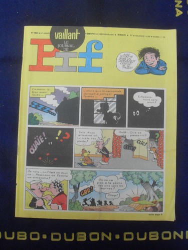 Journal pif vaillant bd - le,