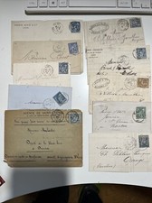 Enveloppes anciennes avec type