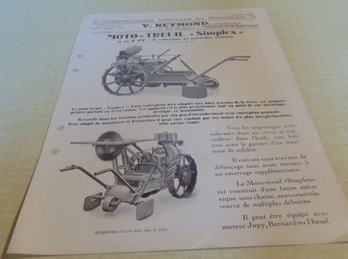 Prospectus brochure moto - brochure,