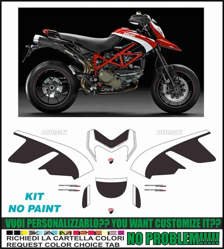 Adhésifs hypermotard 796 1100 - hypermotard,