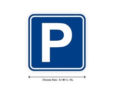 Sticker panneau PARKING