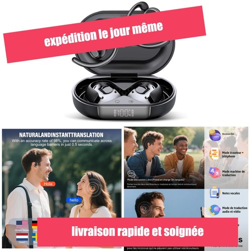 écouteurs bluetooth stecei - bluetooth,