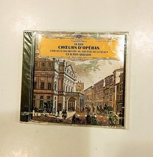Verdi Choeurs D'operas CD Musique Classique Deutsche Grammophon Orchestre Scala 