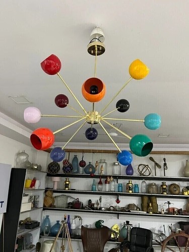 Lustre spoutnik milieu du - milieu,