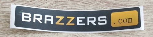 Brazzers com logo sticker - logo,