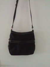 Sac noir bandoulière Kesslord