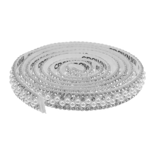 Pcs ruban strass perlé - ruban,