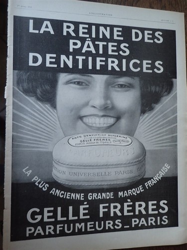 Dentifrice gelle frères - gelle,