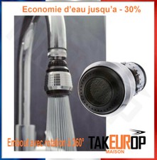 Embout de robinet - Aérateur - Economie d'eau 30 ~ 50% - Economiseur pivotant