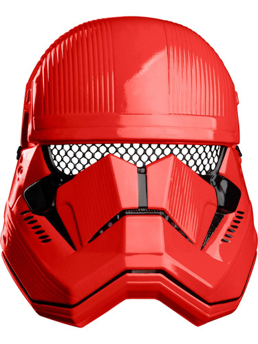 Rouge soldat masque - rouge, 1/2