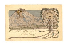 Léopold LELEE ART NOUVEAU Série sur le TEMPS - N°5 MIDI