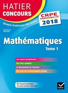 Hatier concours crpe - hatier, 2018