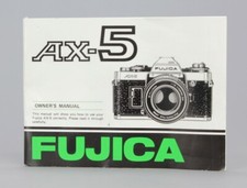 Fujica AX-5  Mode d'emploi
