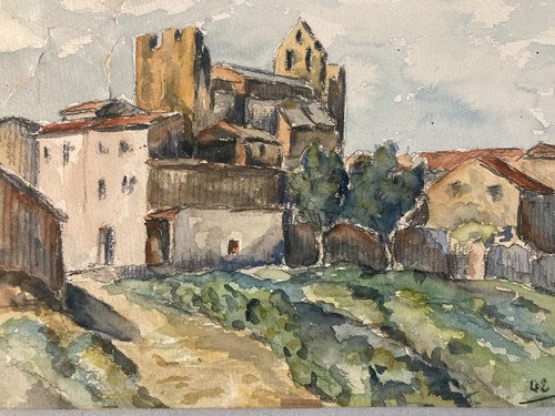 Belle peinture papier gouache - peinture,