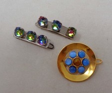 Lot 3 peignes anciens en