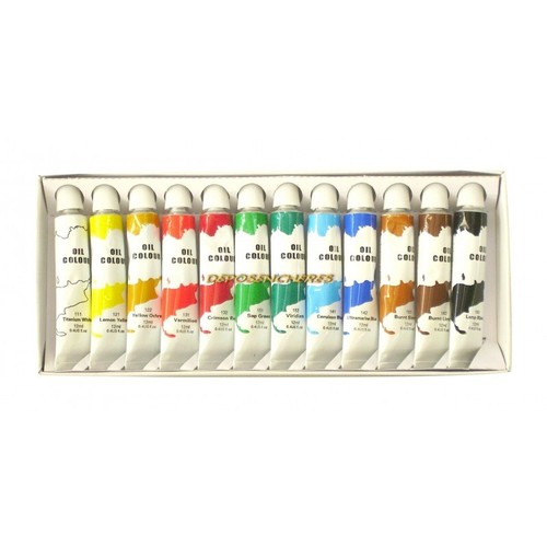 Lot tubes 12ml peinture - tubes,