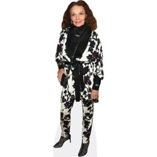 Diane Von Furstenberg (BW) Silhouette en carton Grandeur Nature