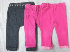 3 Pantalons enfant fille