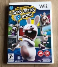 JEU NINTENDO WII - THE LAPINS CRETINS SHOW - COMPLET