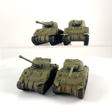 x4 Tank US WW2 Plastique