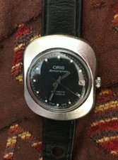 RARE BELLE MONTRE LUXE HOMME ORIS SPORSTAR AUTOMATIQUE CADRAN BLEU SWISS MADE