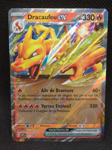 Carte pokemon dracaufeu - dracaufeu, ex