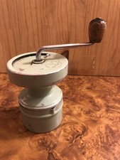 moulin à café ancien HOP vert