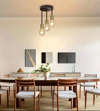 Lustre Suspension Doré Et