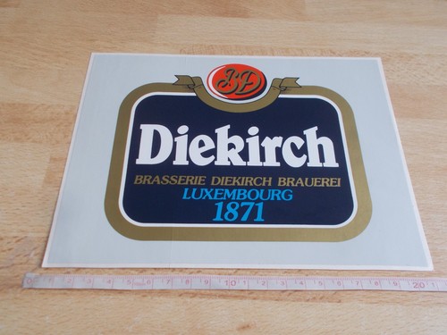 Autocollant bière diekirch - bière,