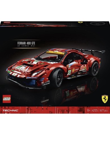Lego technic ferrari 488 - ferrari,