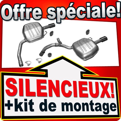 Silencieux arriere pour volvo - silencieux,