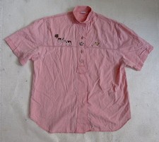 Wallmann chemise brodée vache canard poule campagne Oktoberfest 42 XL XXL