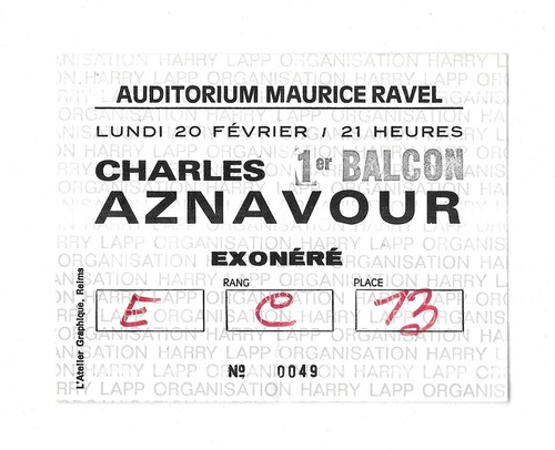 Rare ticket billet - /,