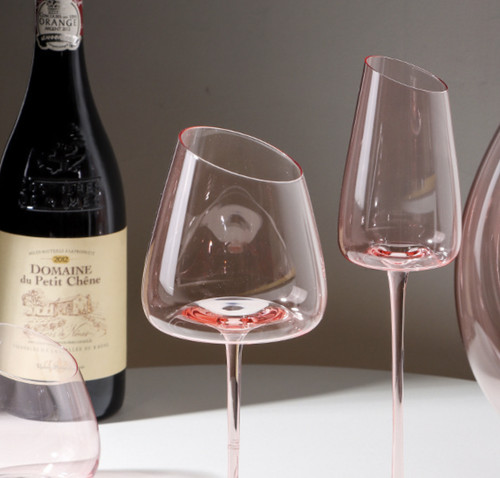 Verres vin cristal - vin, flamingo