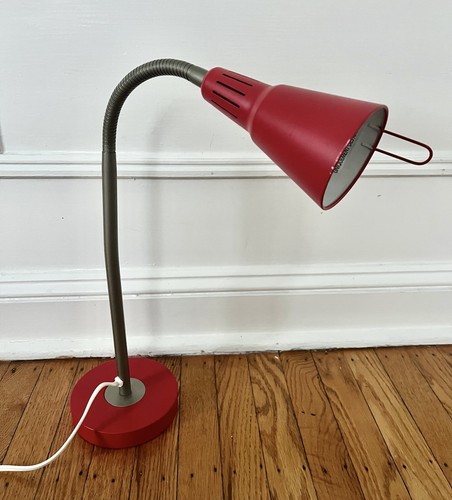 Vintage ikea kvart red desk - ikea,