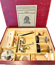 Instrument scientific - Coffret  d'accessoire - Machine de Wimshurst- Voltana