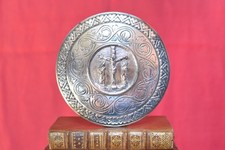 BAISER DE PAIX bronze argenté XIXe 19e siècle OSCULATOIRE 19th pax liturgie