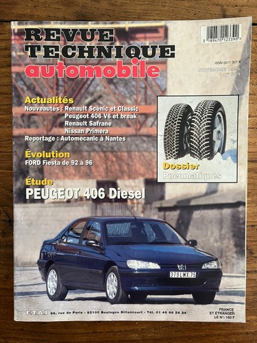 Revue technique peugeot 406 - technique,