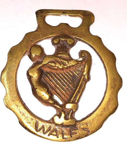 Horse brass médaillon vintage - horse,