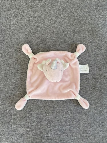 Doudou licorne rose - doudou,