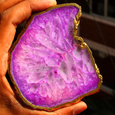 Tranche de verre en cristal