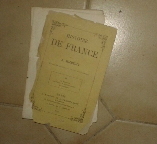 Michelet histoire france - histoire,