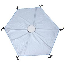 Toile pare-soleil pour trampoline : toile de remplacement imperméable